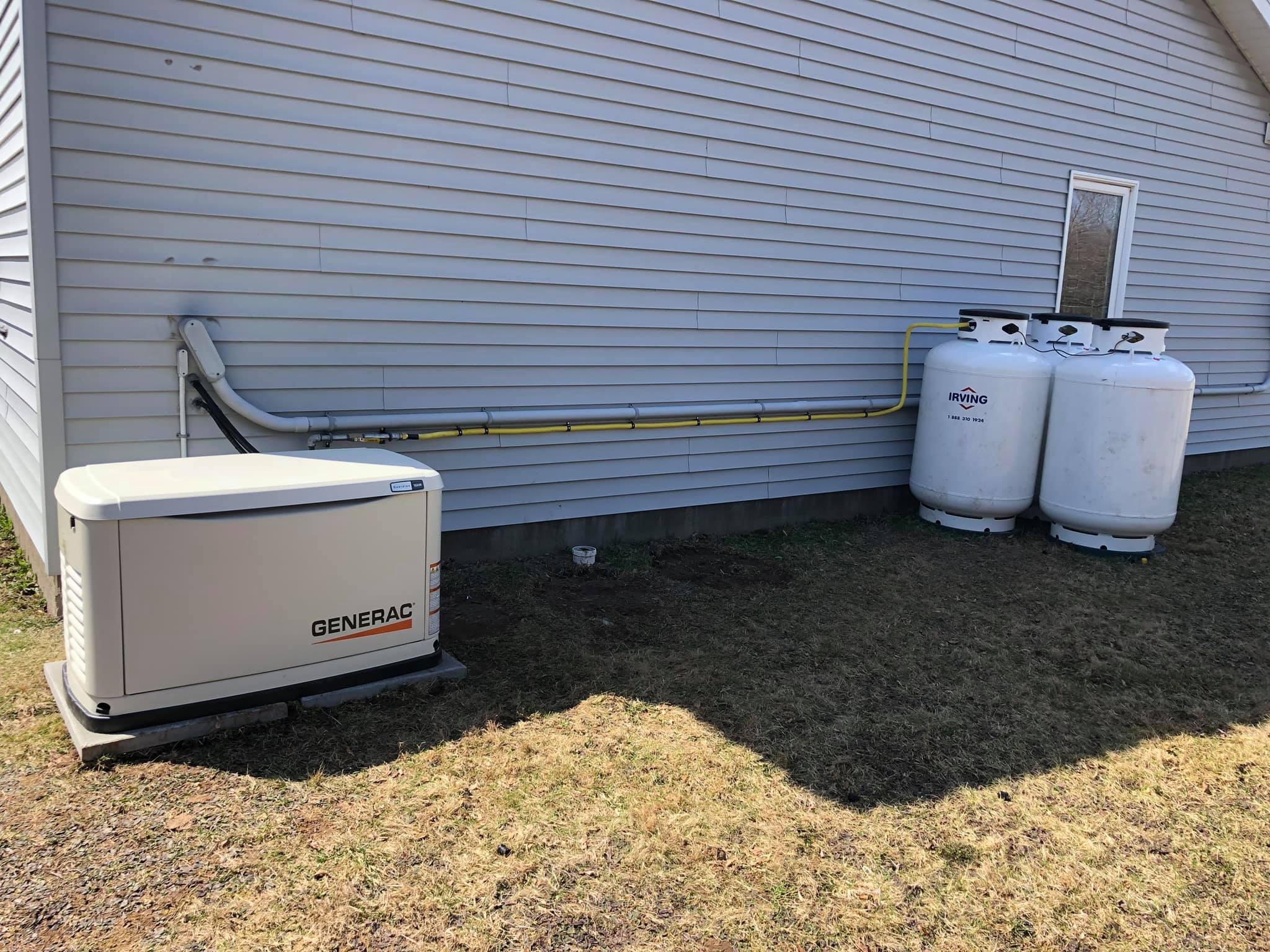 Another propane automatic generator from ENCOM